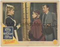 8k0912 GASLIGHT LC 1944 Joseph Cotten & Dame May Whitty look at maid Angela Lansbury!