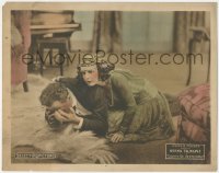8k0919 GHOSTS OF YESTERDAY LC 1918 close up of Norma Talmadge on floor w/devastated Eugene O'Brien!