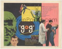 8k0605 GOG TC 1954 sci-fi, wacky Frankenstein of steel robot destroys its makers!
