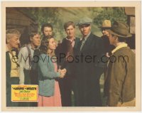 8k0939 GRAPES OF WRATH LC 1940 Henry Fonda comes home from prison & warily eyes his sister's husband!