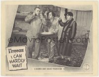 8k0980 I CAN HARDLY WAIT LC 1943 Three Stooges Moe, Larry & Curly, who has a toothache, very rare!