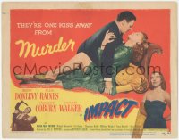 8k0620 IMPACT TC 1949 Brian Donlevy, sexiest Ella Raines, Charles Coburn, cool film noir images!