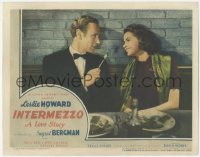 8k0994 INTERMEZZO LC 1939 beautiful Ingrid Bergman is in love with violinist Leslie Howard!