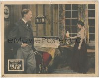 8k1000 IRON HORSE LC 1924 Madge Bellamy stares at Cyril Chadwick across room, early John Ford!