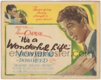 8k0630 IT'S A WONDERFUL LIFE TC 1946 James Stewart, Donna Reed, Frank Capra holiday classic!