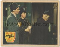 8k1011 JOHNNY APOLLO LC 1940 c/u of mobster Tyrone Power, sexy Dorothy Lamour & Charley Grapewin!