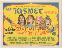 8k0637 KISMET TC 1957 Howard Keel, Ann Blyth, ecstasy of song, spectacle & love!