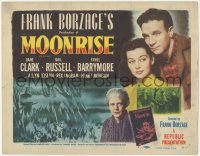 8k0652 MOONRISE TC 1948 pretty Gail Russell, Dane Clark, Ethel Barrymore, Frank Borzage film noir!