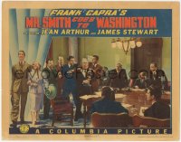 8k1086 MR. SMITH GOES TO WASHINGTON LC 1939 Jack Carson stops James Stewart from interrupting Kibbee!