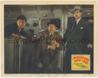 8k1087 MURDER OVER NEW YORK LC 1940 Sidney Toler as Charlie Chan with scared Sen Yung as Jimmy Chan!