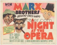 8k0659 NIGHT AT THE OPERA TC R1948 full-color Al Hirschfeld art of Groucho, Chico & Harpo Marx!
