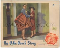 8k1115 PALM BEACH STORY LC 1942 Claudette Colbert by Joel McCrea with no pants, Preston Sturges