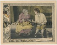 8k1116 PALS IN PARADISE LC 1926 Marguerite De La Motte & May Robson loading shotgun, ultra rare!