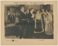 8k1119 PASSION FLOWER LC 1921 people cheer to the new bride Norma Talmadge, but she isn't happy!