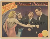 8k1125 PERSONAL PROPERTY LC 1937 Jean Harlow, Robert Taylor, Reginald Owen & Una O'Connor!