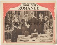 8k1134 POOR GIRL'S ROMANCE LC 1926 Creighton Hale & Gertrude Short with three others, ultra rare!