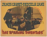 8k1155 ROARING TWENTIES LC 1939 bootleggers Humphrey Bogart & James Cagney w/ whiskey crates, rare!