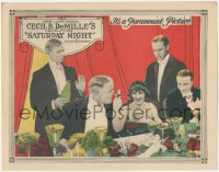8k1167 SATURDAY NIGHT LC 1922 Leatrice Joy acts outrageous at party, directed by Cecil B. DeMille!