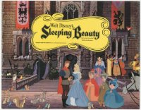 8k0690 SLEEPING BEAUTY TC R1970 Walt Disney cartoon fairy tale fantasy classic, full art of all cast!