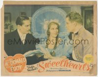 8k1209 SWEETHEARTS LC 1938 Jeanette MacDonald & Nelson Eddy are shocked she's not going to Hollywood