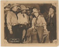 8k1212 TABLE TOP RANCH LC 1922 America's Pal Neal Hart congratulated by other cowboys!
