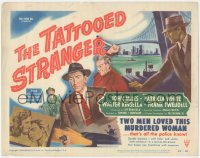 8k0700 TATTOOED STRANGER TC 1950 John Miles & New York detectives track a multiple killer!