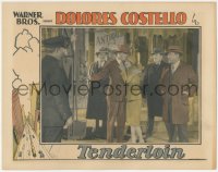 8k1220 TENDERLOIN LC 1928 handcuffed Conrad Nagel says goodbye to Dolores Costello, Michael Curtiz!