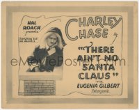 8k0702 THERE AIN'T NO SANTA CLAUS TC 1926 great image of Charley Chase in costume without beard!
