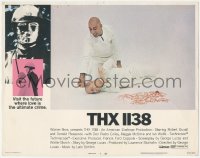 8k1233 THX 1138 LC #1 1971 Robert Duvall stars in George Lucas' dystopian sci-fi melodrama!