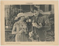8k1259 UNWILLING HERO LC 1921 Will Rogers doesn't know how to thank Molly Malone, ultra rare!