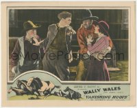 8k1261 VANISHING HOOFS LC 1926 Wally Wales The Cowboy Prince tries to rescue Alma Rayford, rare!