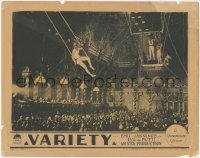 8k1263 VARIETY LC 1925 E.A. Dupont's classic German tale of obsession & betrayal, cool trapeze image