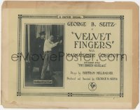 8k0714 VELVET FINGERS chapter 9 TC 1920 George Seitz & Marguerite Courtot, The Broken Necklace!
