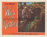 8k0540 WAR OF THE WORLDS LC #4 1953 H.G. Wells classic, George Pal, Gene Barry, Ann Robinson, Codee!