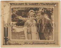 8k1281 WHISTLE LC 1921 William S. Hart tells Myrtle Stedman he did it to avenge his own son!