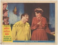8k1296 WISTFUL WIDOW OF WAGON GAP LC #5 1947 great c/u of Lou Costello smiling at Marjorie Main!