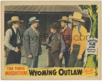 8k1305 WYOMING OUTLAW LC 1939 John Wayne, Crash Corrigan & Raymond Hatton as The Three Mesquiteers!