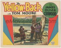 8k1308 YELLOWBACK LC 1929 James Oliver Curwood, Tom Moore fighting Native American, ultra rare!