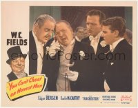 8k0522 YOU CAN'T CHEAT AN HONEST MAN LC #8 R1949 Thurston Hallmen listens to phone with W.C. Fields!