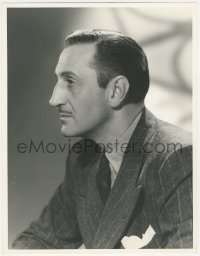 8m0207 ABOVE SUSPICION deluxe 10x13 still 1943 Basil Rathbone profile by Clarence Sinclair Bull!