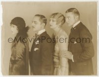 8m0254 INTERFERENCE 11x14.25 still 1928 William Powell, Evelyn Brent, Clive Brook, Doris Kenyon!