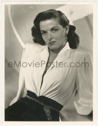 8m0256 JANE RUSSELL deluxe 11x14.25 still 1940s great posed portrait of the sexy leading lady!