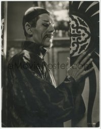 8m0281 MASK OF FU MANCHU deluxe 11x14 still 1932 best close up of Asian villain Boris Karloff!