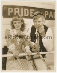 8m0306 STEAMBOAT 'ROUND THE BEND deluxe 11x14 still 1935 great c/u of Will Rogers & Anne Shirley!