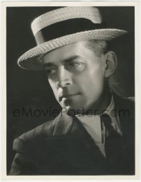 8m0317 W.S. VAN DYKE deluxe 10x13 still 1933 MGM studio portrait of the director by Hurrell, Eskimo!
