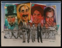 8m0826 ART DUCKO: AN ILLUSTRATED HISTORY OF THE MARX BROTHERS 49/505 hardcover book 2018 5.8 pounds!