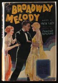 8m0846 BROADWAY MELODY Grosset & Dunlap movie edition hardcover book 1929 Charles King, Anita Page