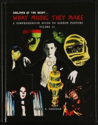 8m0853 CHILDREN OF THE NIGHT: WHAT MUSIC THEY MAKE vol 2 hardcover book 2018 guide to horror posters!