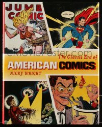 8m0855 CLASSIC ERA OF AMERICAN COMICS hardcover book 2000 full-color reference of the Golden Age!