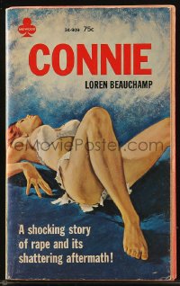 8m1103 CONNIE 6th edition paperback book 1968 signed by Robert Silverberg under pseudonym, Rader art!